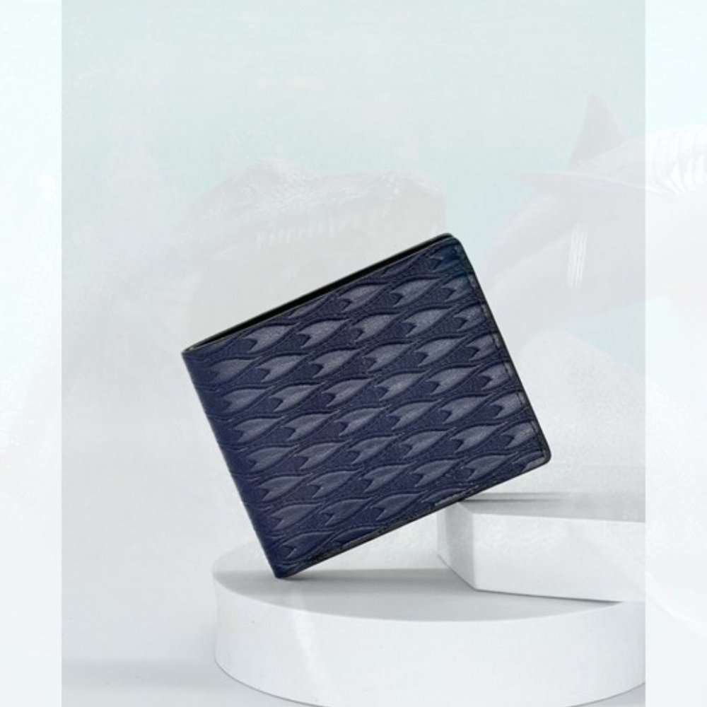 New Geometric Embossed Small Wallet 177